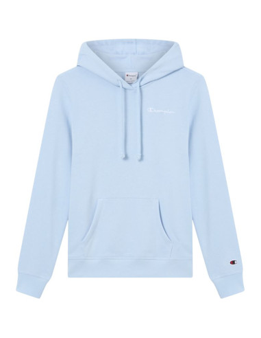 Bluza damska champion hoodie sweatshirt błękitna 118404 bs224
