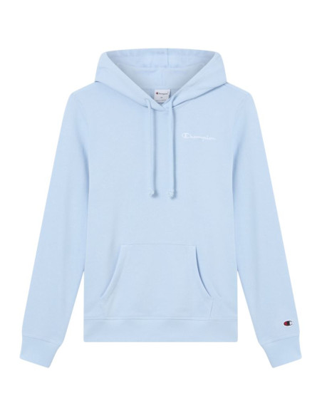 Bluza damska champion hoodie sweatshirt błękitna 118404 bs224