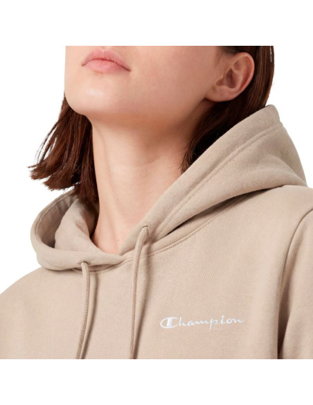 Bluza damska champion hoodie sweatshirt beżowa 118404 ms041