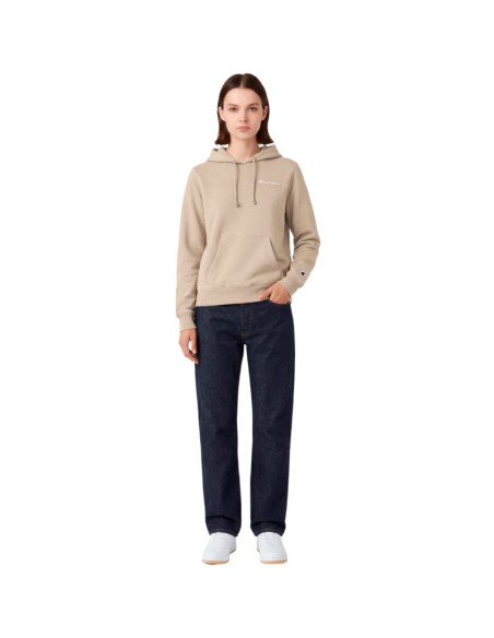 Bluza damska champion hoodie sweatshirt beżowa 118404 ms041