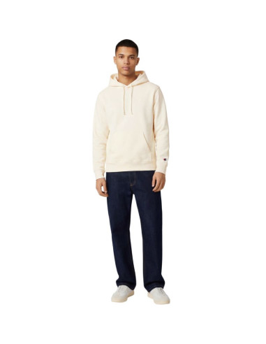 Bluza męska champion hoodie sweatshirt kremowa 220783 ys084