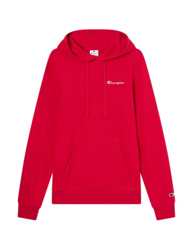 Bluza męska champion hooded sweatshirt czerwona 221791 rs067