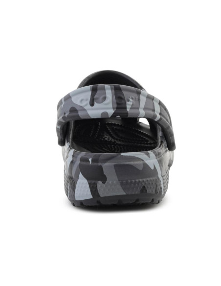 Crocs classic camouflage clog k black/slate grey 211879-0dd