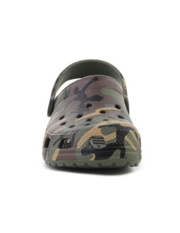 Crocs classic camouflage clog k army green/multi 211879-3tc 2