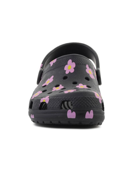 Crocs classic flowerr clog k black 212670-001