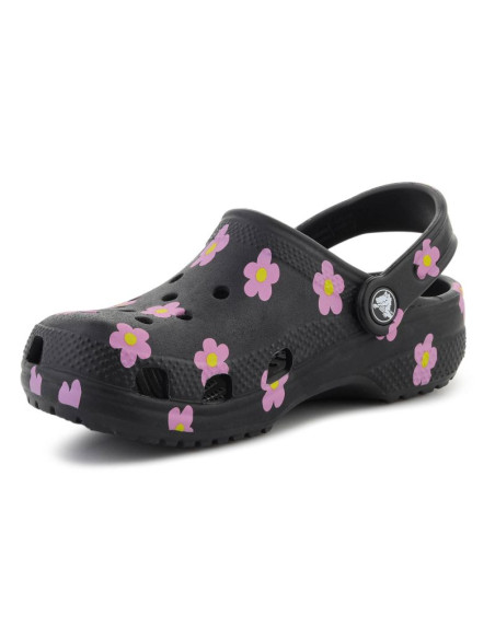 Crocs classic flowerr clog k black 212670-001