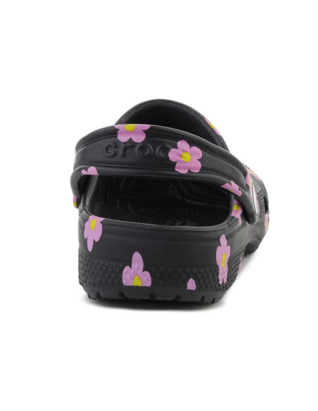 Crocs classic flowerr clog k black 212670-001