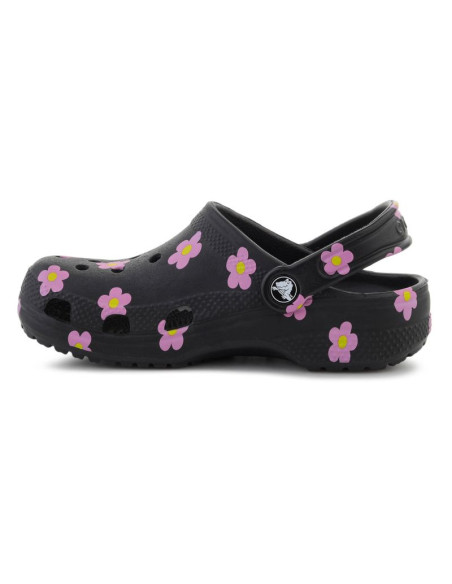 Crocs classic flowerr clog k black 212670-001