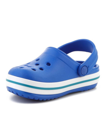 Crocs crocband kids clog t blue bolt/turbo teal 207005-4pi