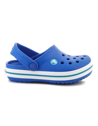Crocs crocband kids clog t blue bolt/turbo teal 207005-4pi