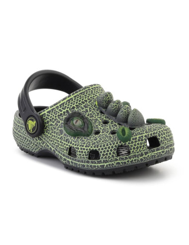 Crocs classic iam scary dino clog t kids black 211372-001