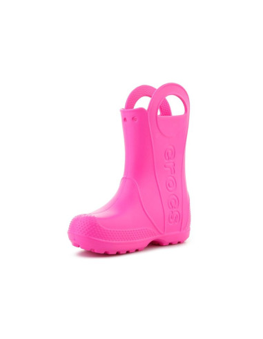 Crocs handle it rain boot kids pink crush 211052-6tw