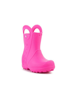 Crocs handle it rain boot kids t pink crush 211056-6tw