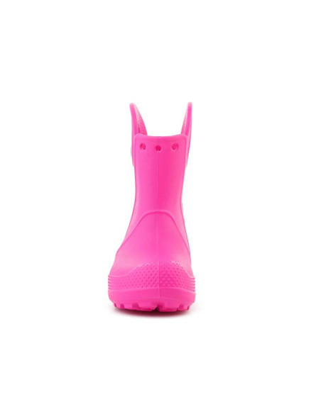 Crocs handle it rain boot kids t pink crush 211056-6tw