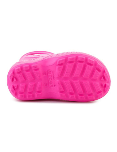 Crocs handle it rain boot kids t pink crush 211056-6tw