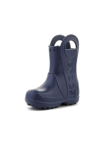 Crocs handle it rain boot kids t navy 211056-410