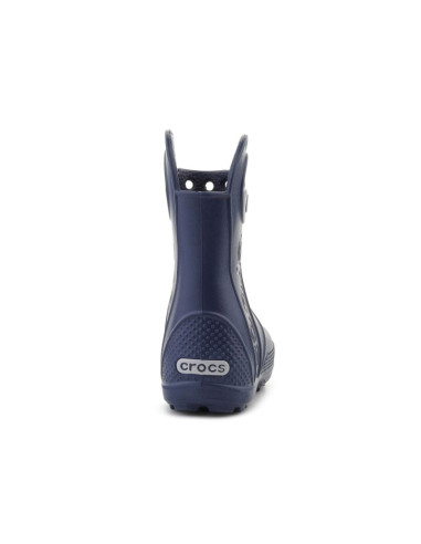 Crocs handle it rain boot kids t navy 211056-410