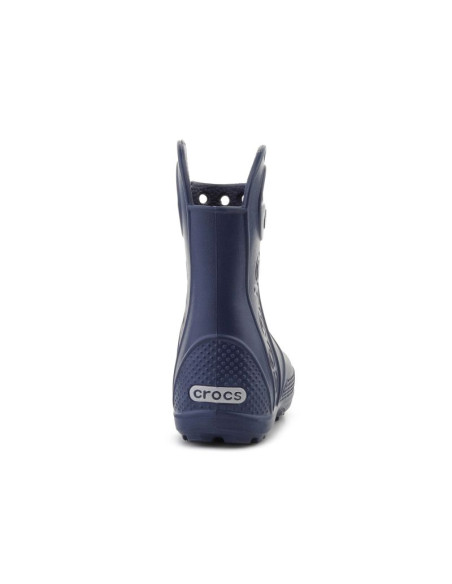 Crocs handle it rain boot kids t navy 211056-410