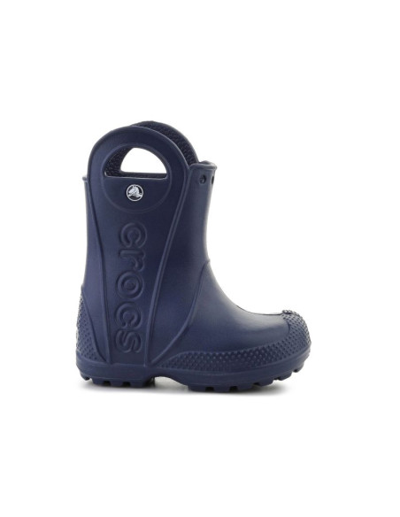 Crocs handle it rain boot kids t navy 211056-410