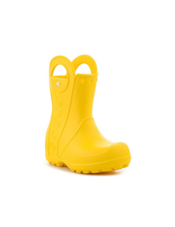 Crocs handle it rain boot kids t yellow 211056-730