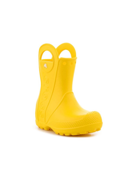 Crocs handle it rain boot kids t yellow 211056-730