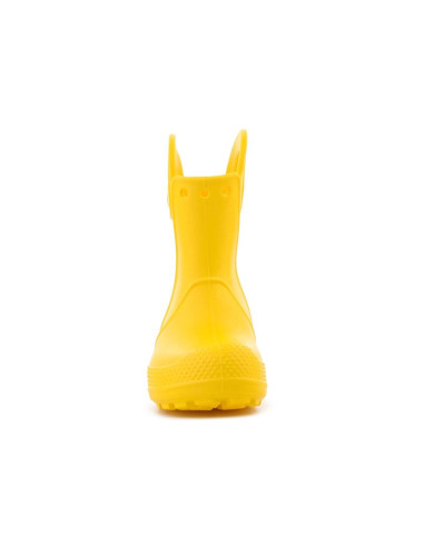 Crocs handle it rain boot kids t yellow 211056-730