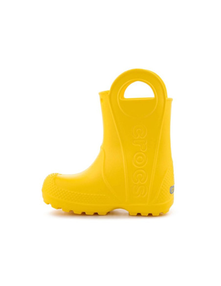 Crocs handle it rain boot kids t yellow 211056-730