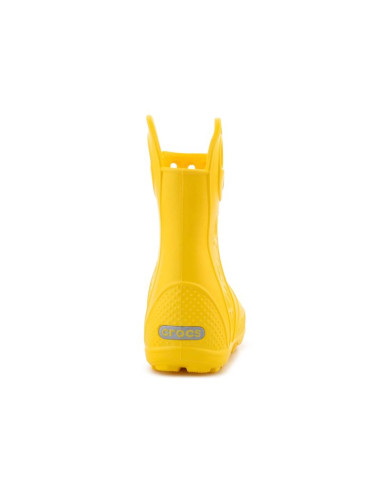 Crocs handle it rain boot kids t yellow 211056-730