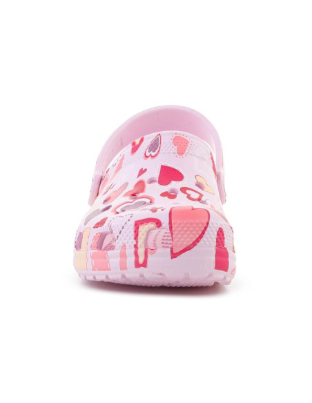 Crocs classic vday clog kids pink milk/hearts 209754-7ci