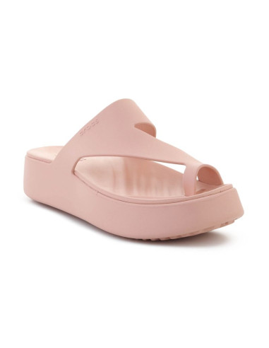 Crocs getaway platform toe loop w pink caramel 210834-7af