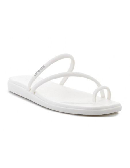 Crocs miami toe loop sandal w chalk 209862-0wv