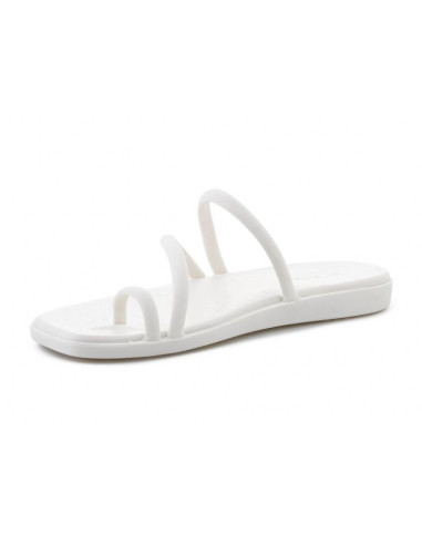 Crocs miami toe loop sandal w chalk 209862-0wv