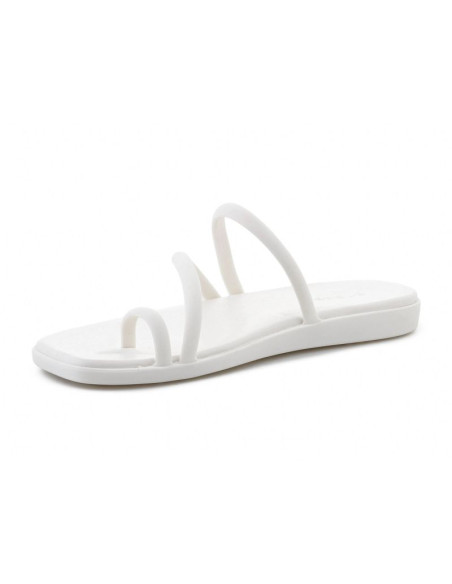 Crocs miami toe loop sandal w chalk 209862-0wv