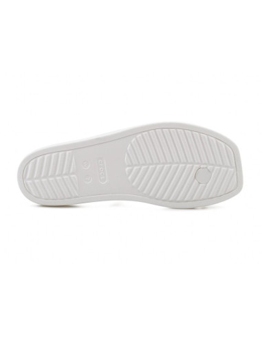 Crocs miami toe loop sandal w chalk 209862-0wv