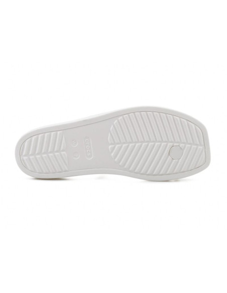 Crocs miami toe loop sandal w chalk 209862-0wv