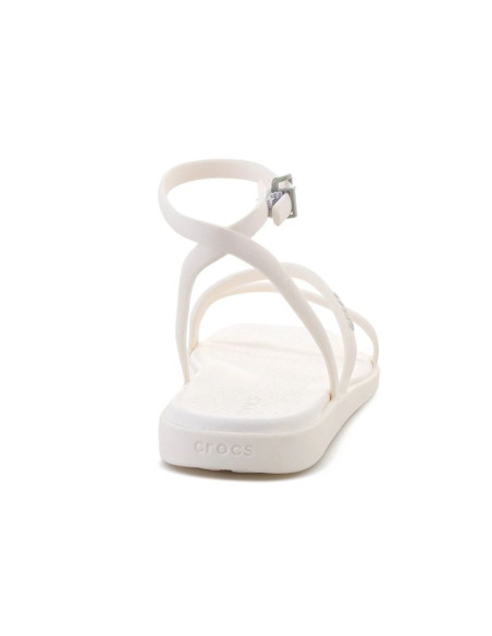Crocs miami ankle strap sandal w chalk 212256-0wv