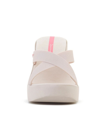 Ipanema high fashion ii slide fem beige/glitter/pink 83646-bo701