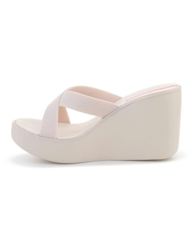 Ipanema high fashion ii slide fem beige/glitter/pink 83646-bo701