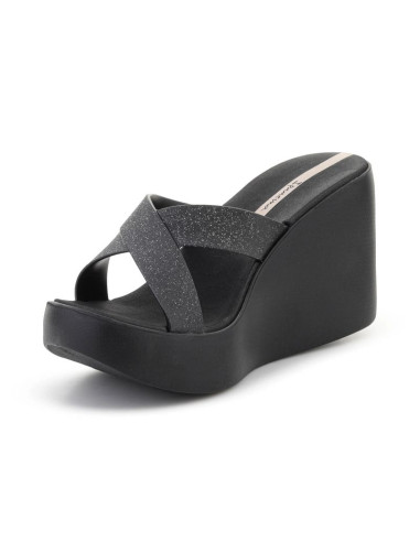 Ipanema high fashion ii slide fem black/glitter/beige 83646-bq589