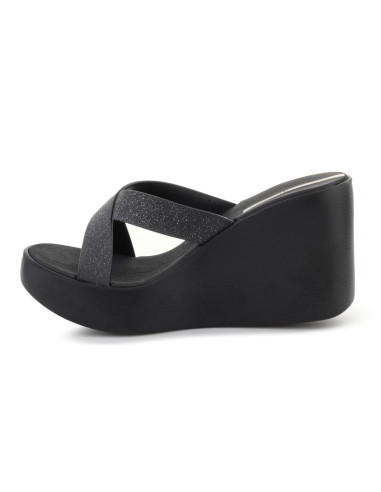 Ipanema high fashion ii slide fem black/glitter/beige 83646-bq589