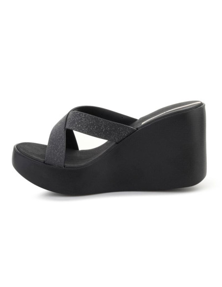 Ipanema high fashion ii slide fem black/glitter/beige 83646-bq589