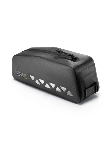 Torba rowerowa rockbros road to sky as-142 na ramę wodoodporna 1l - czarna