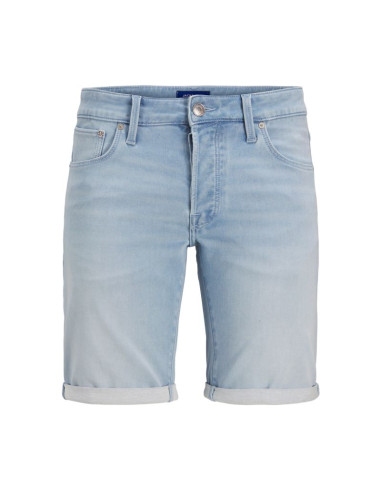 Jack&jones męskie krótkie spodnie jjirick jjicon i.k. shorts ge 118 sn 12269609 blue denim
