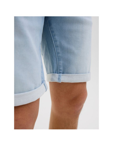 Jack&jones męskie krótkie spodnie jjirick jjicon i.k. shorts ge 118 sn 12269609 blue denim