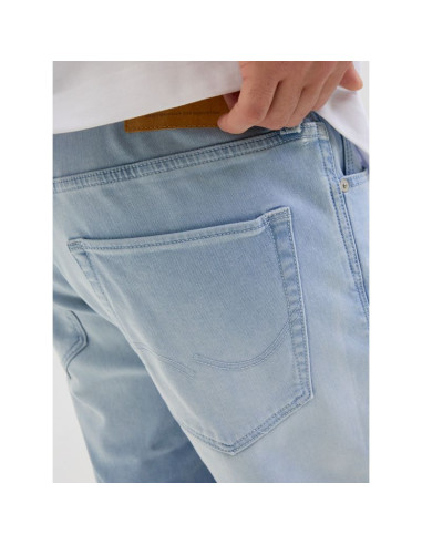 Jack&jones męskie krótkie spodnie jjirick jjicon i.k. shorts ge 118 sn 12269609 blue denim