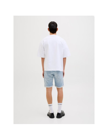Jack&jones męskie krótkie spodnie jjirick jjicon i.k. shorts ge 118 sn 12269609 blue denim