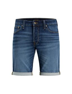 Jack&jones kótkie spodenki jjirick jjicon i.k. shorts ge 132 sn 12269605 blue denim