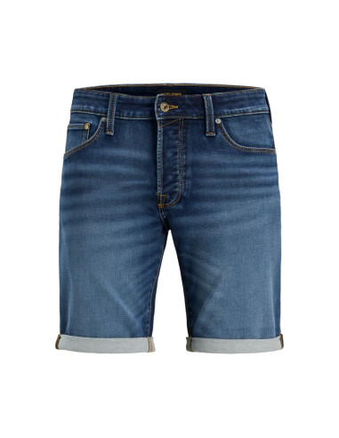 Jack&jones kótkie spodenki jjirick jjicon i.k. shorts ge 132 sn 12269605 blue denim