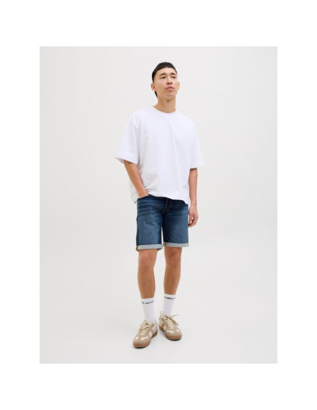 Jack&jones kótkie spodenki jjirick jjicon i.k. shorts ge 132 sn 12269605 blue denim