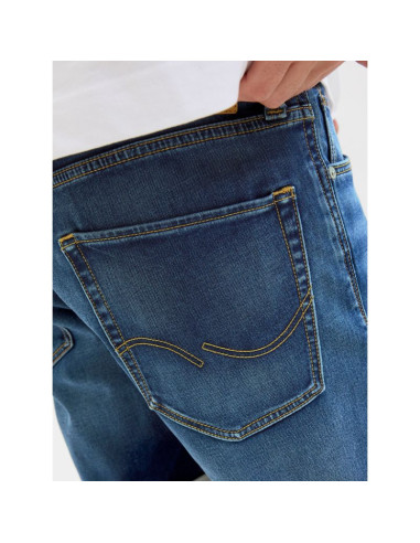 Jack&jones kótkie spodenki jjirick jjicon i.k. shorts ge 132 sn 12269605 blue denim